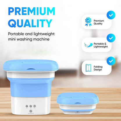 Portable Folding Mini Washing Machine
